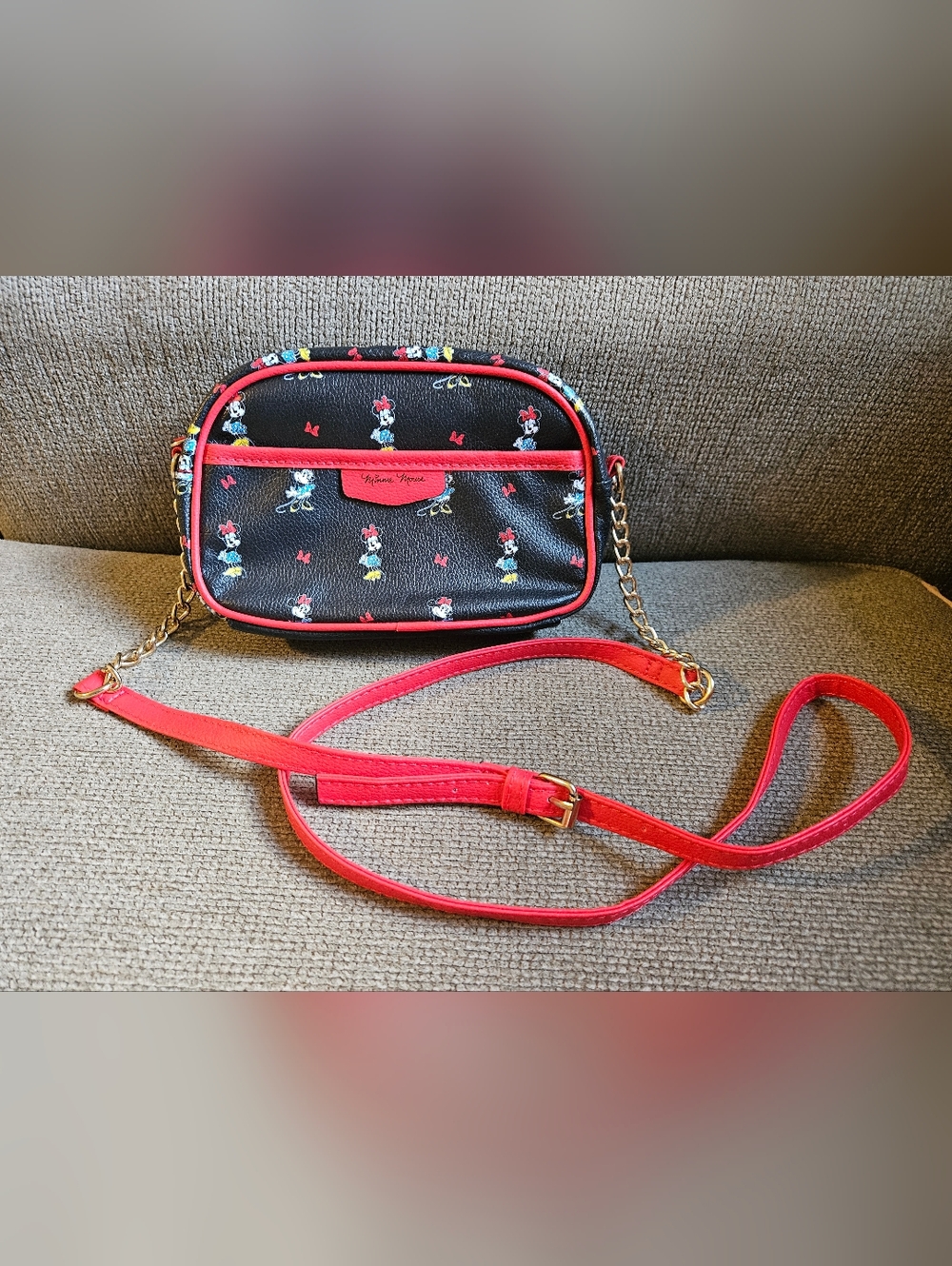 NWOT Minnie Mouse Crossbody Bag Purse